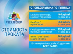 Прокат оборудования Ежовая